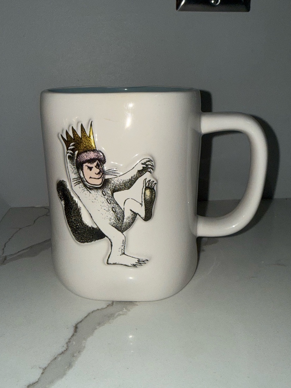 Rae Dunn White Mug ‘Where the wild things are’ series